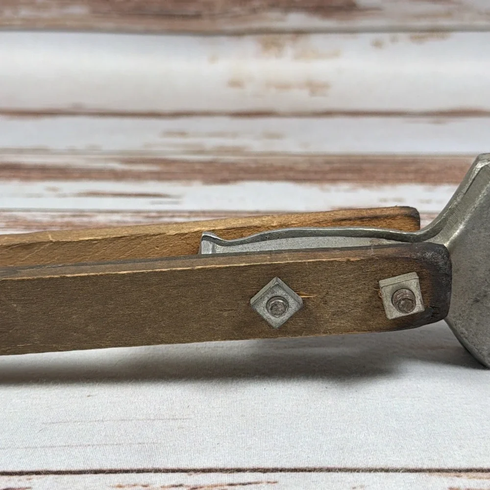 Vintage E.L. Sweet & Son Lead Sinker Mold Tonawanda NY Fishing Tool